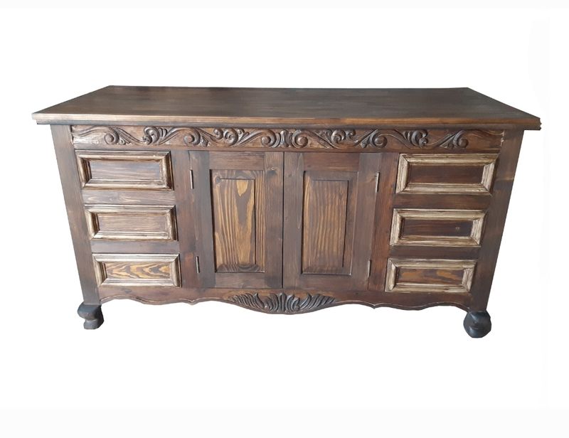 Robert Alexander Rustic  Vintage Style Bathroom Vanity