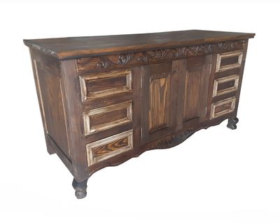 Robert Alexander Rustic  Vintage Style Bathroom Vanity