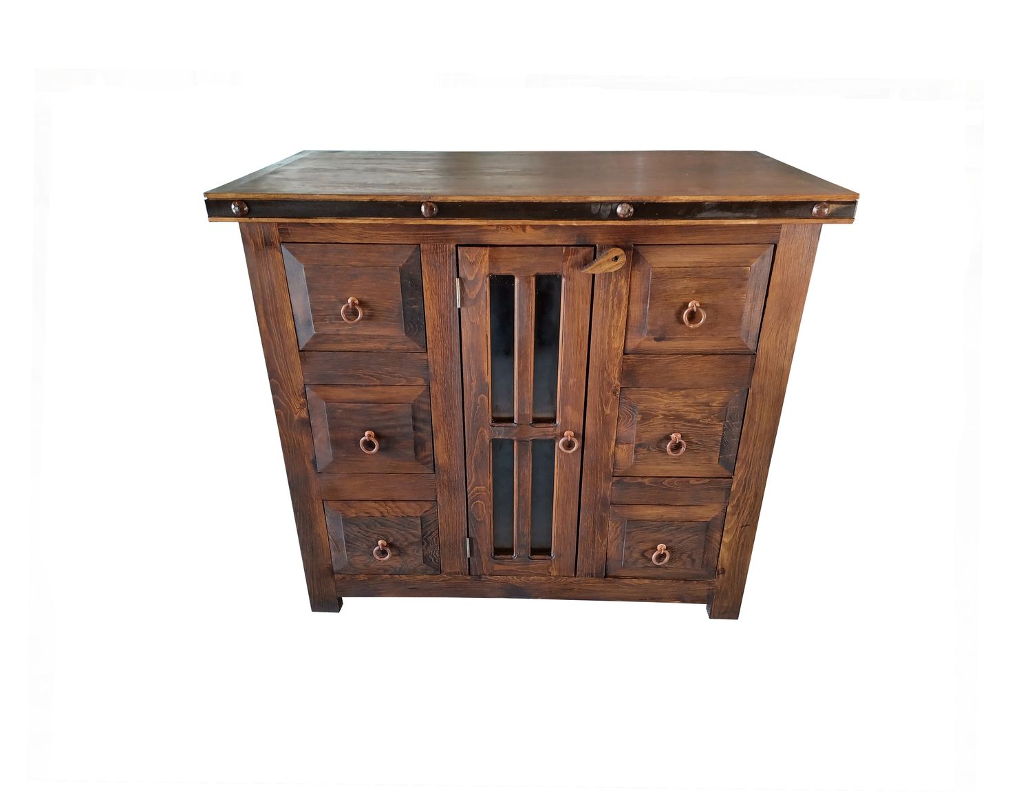 Burbank Medium Stain Bathroom Vanity