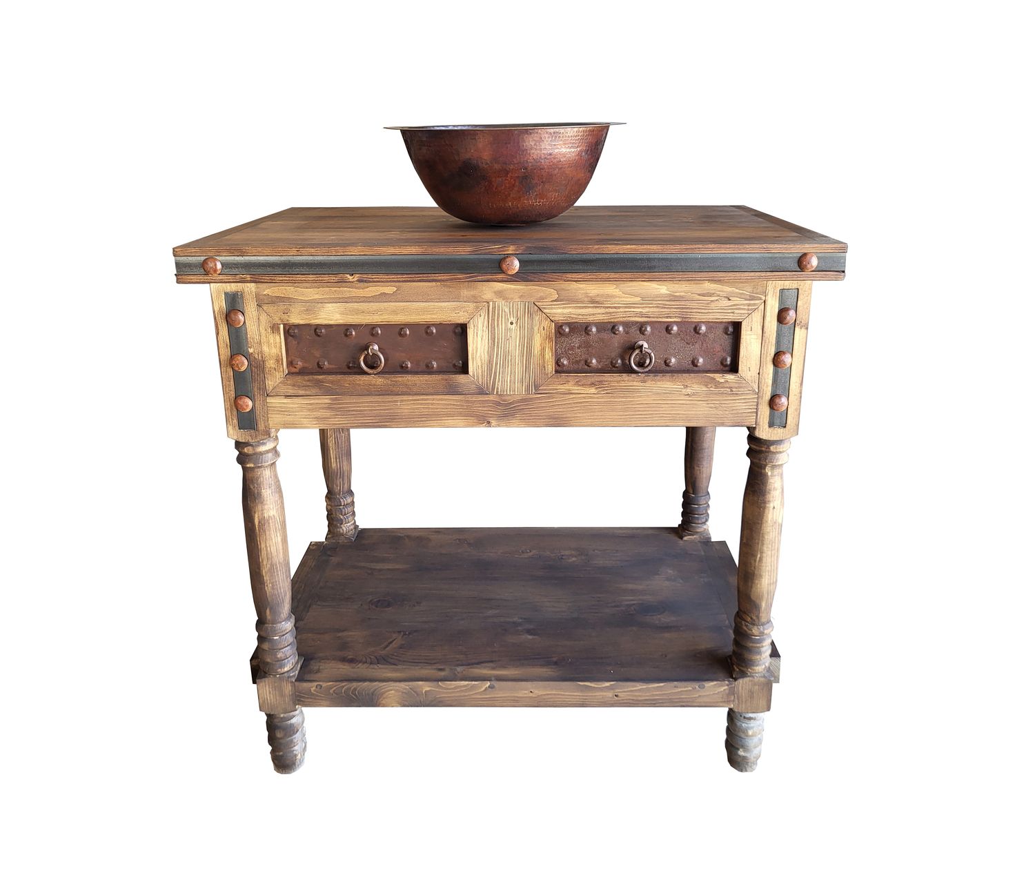 Sycamore Rustic Bathroom Vanity
