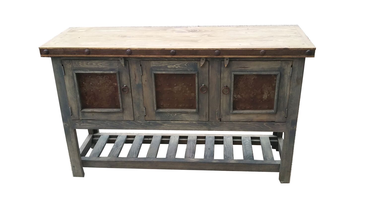 Vista Ridge Rustic Gray Bathroom Vanity