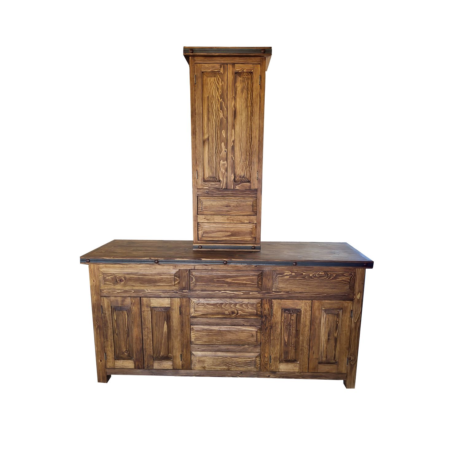 The Tower Rustic Bathroom Vanity