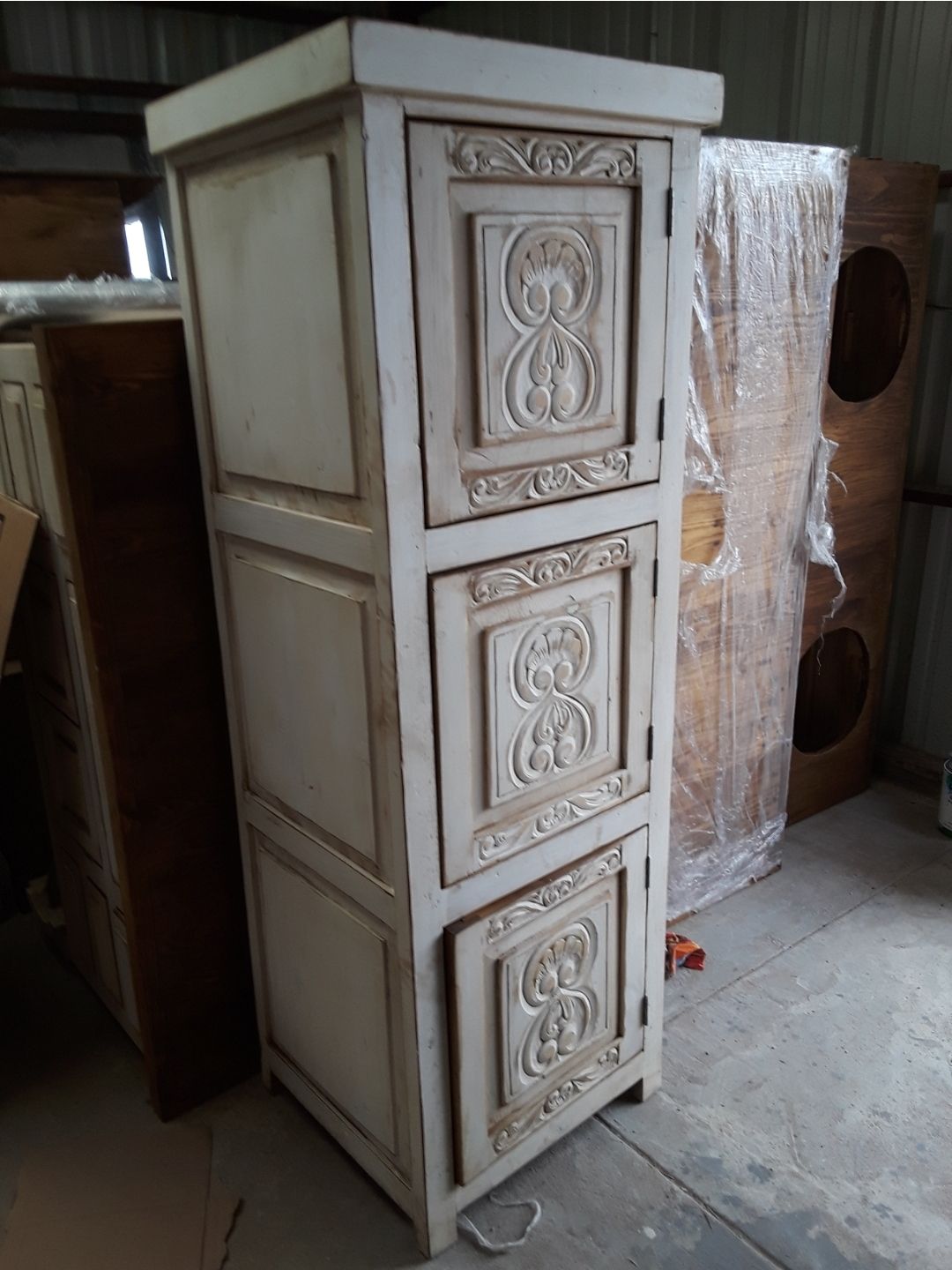 Shipwreck linen cabinet