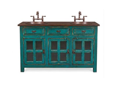 Abbot Rustic Bathroom Vanity