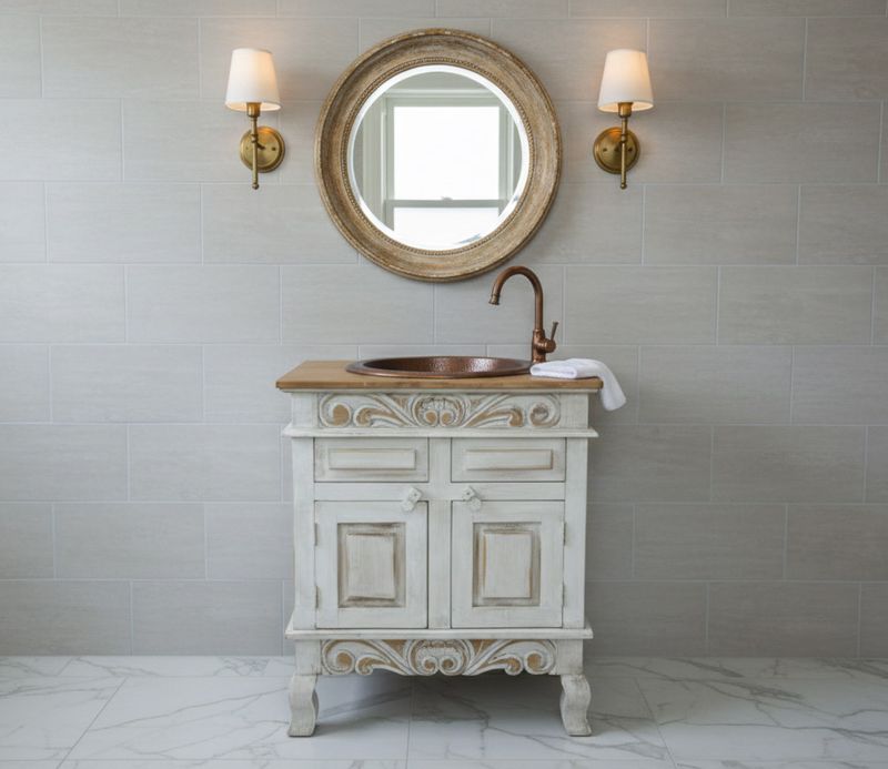Shipwreck Single Sink Bathroom Vanity