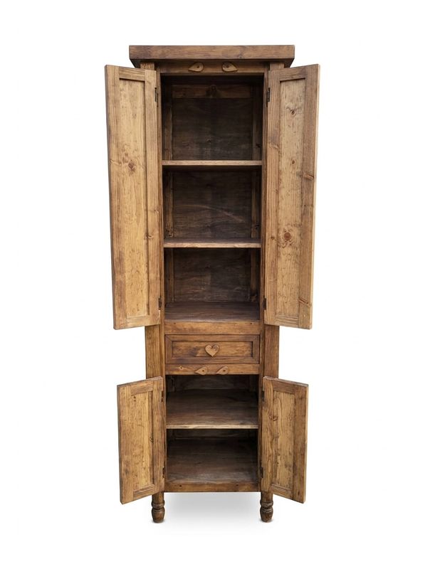 Cortez Rustic Linen Cabinet