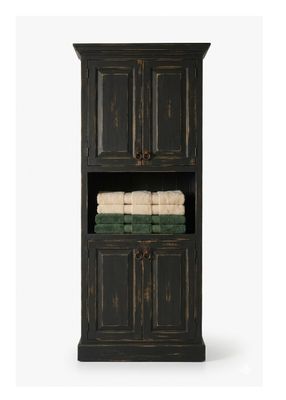Abbot Rustic Linen Cabinet