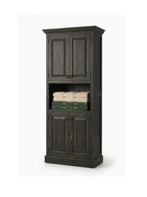 Abbot Rustic Linen Cabinet