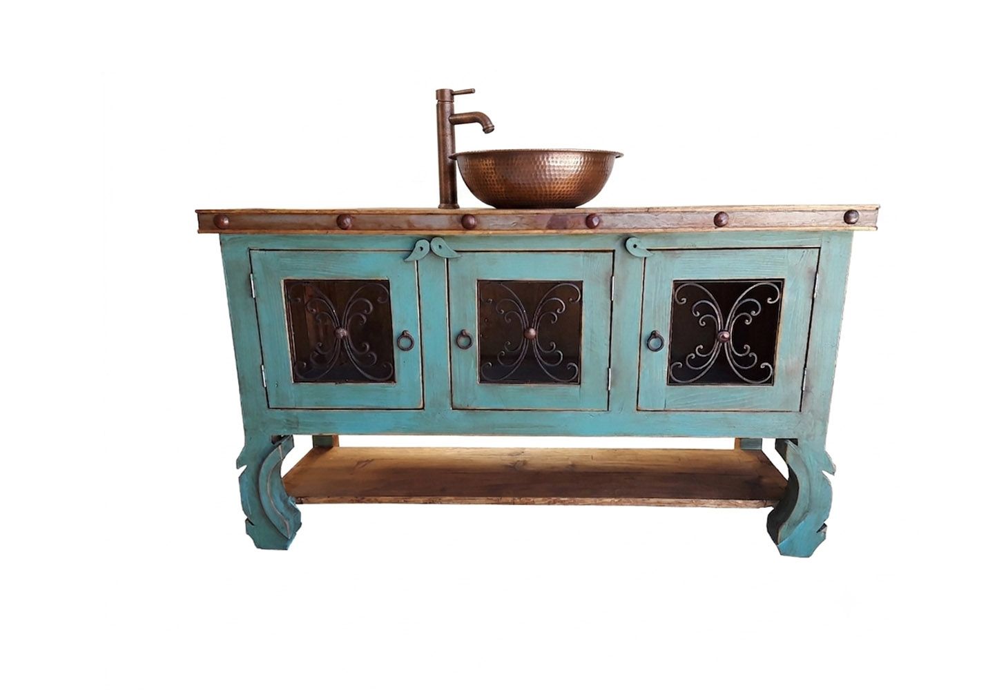 Esteban Rustic Bathroom Vanity