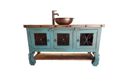 Esteban Rustic Bathroom Vanity