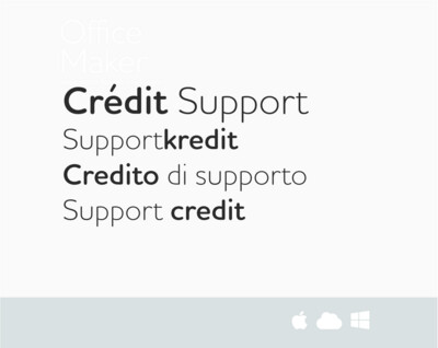 Crédit support
