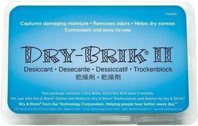 Dry-Brik II / Dry Brik 2 - Trockenmittel - 3er-Pack