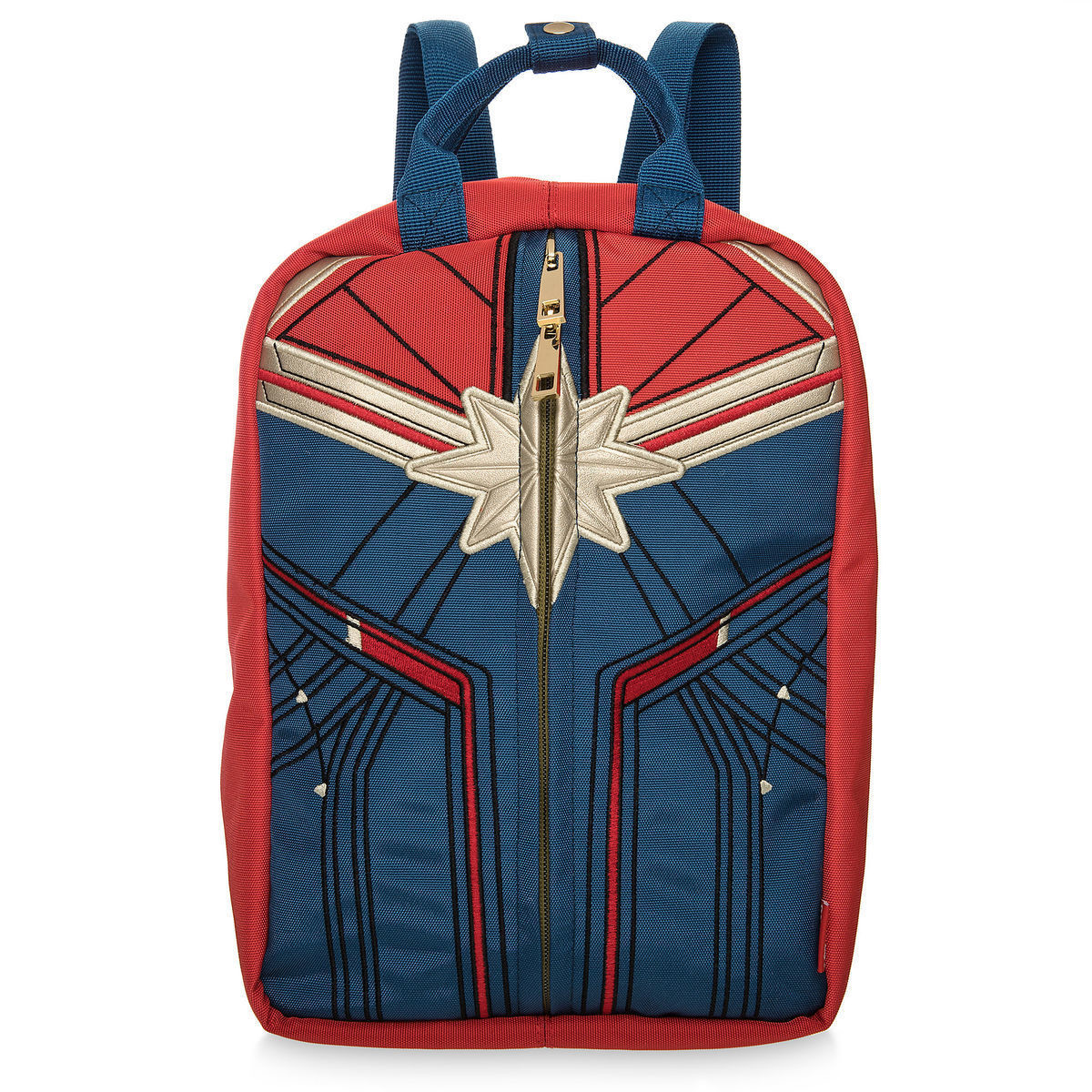 Bolsa Mochila Capitan Marvel Reversible