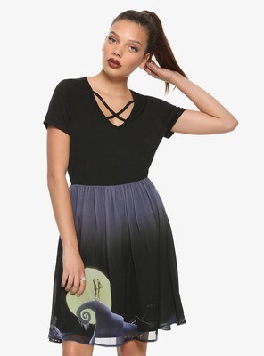 Cosplay Vestido Nightmare Before
