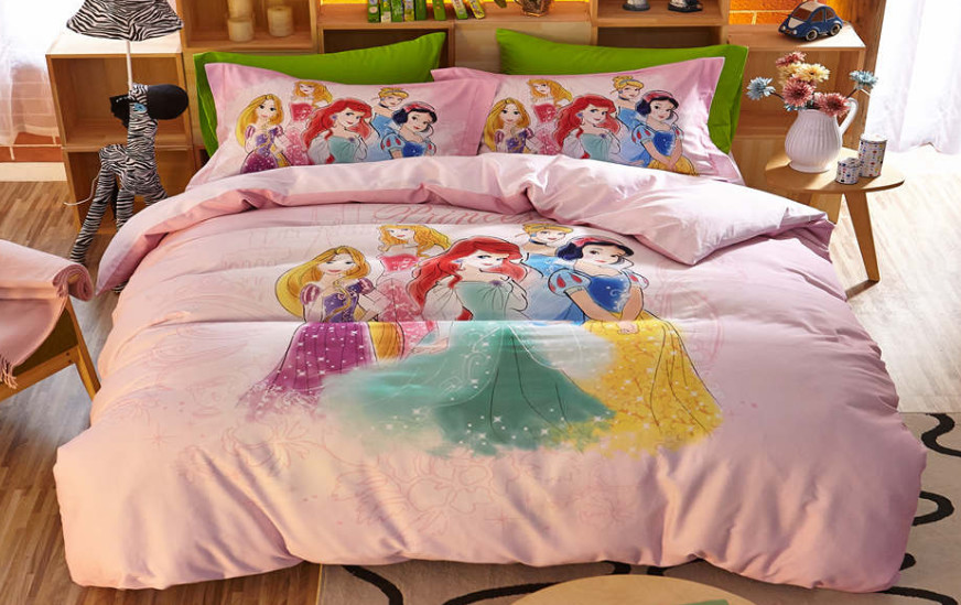 Set para Cama Princesas Disney Kawaii