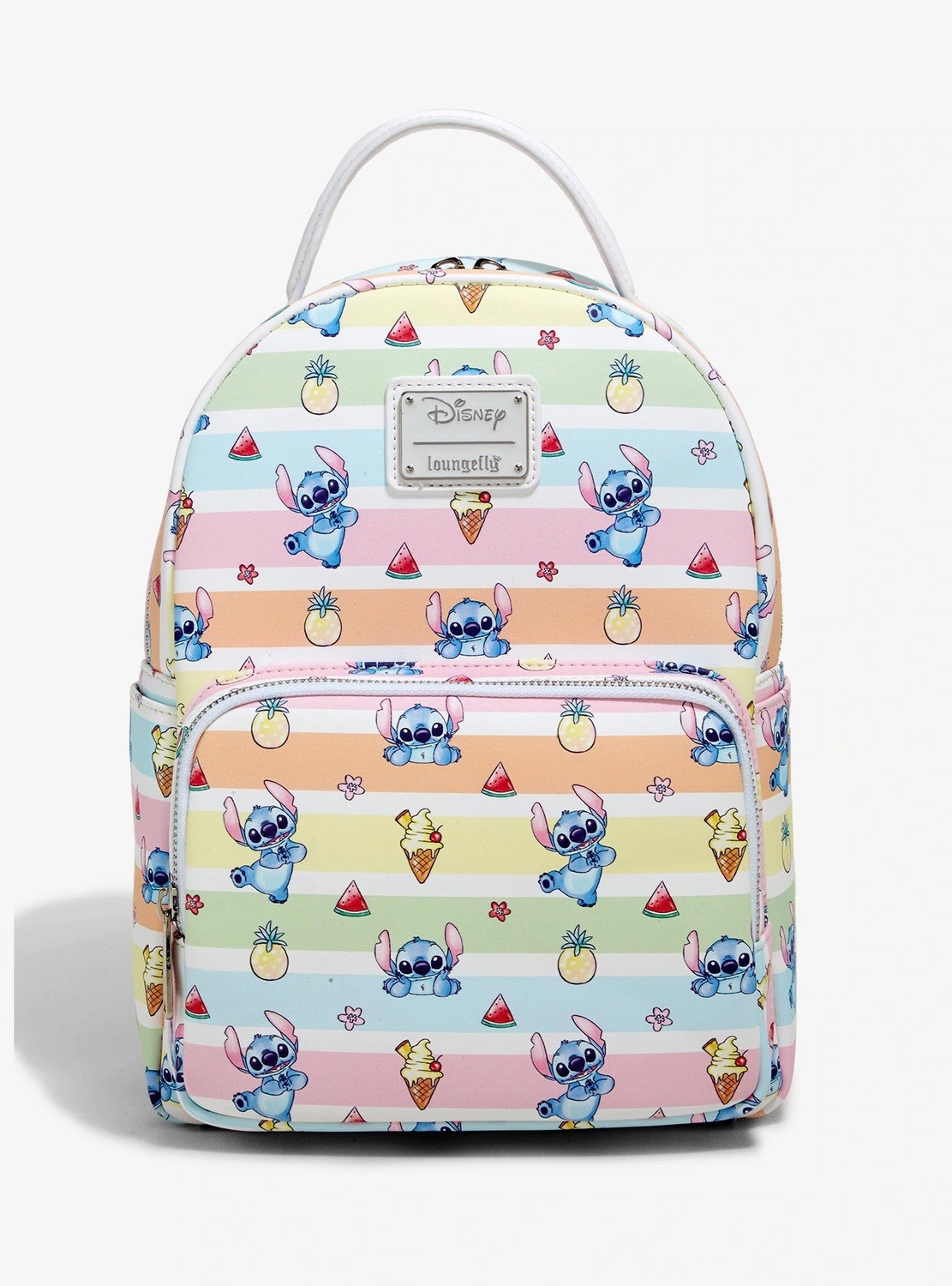 Bolsa Mochila Lilo &amp; Stich Frutas y Colores