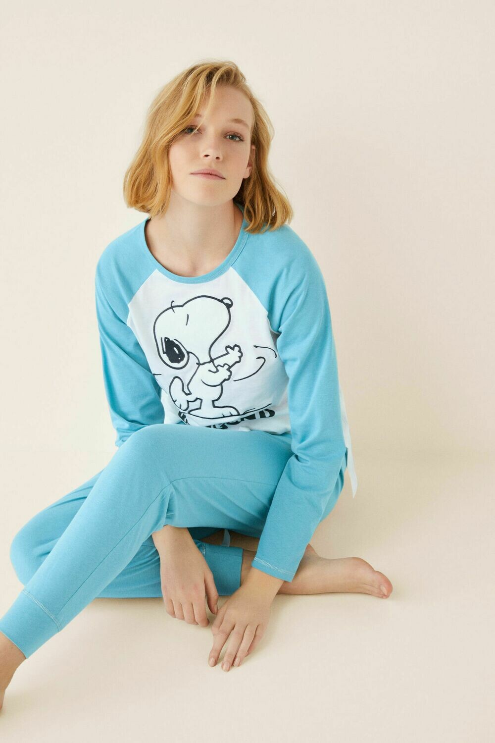 Pijama Snoopy Azul