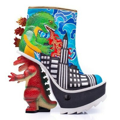 Tacones Godzilla