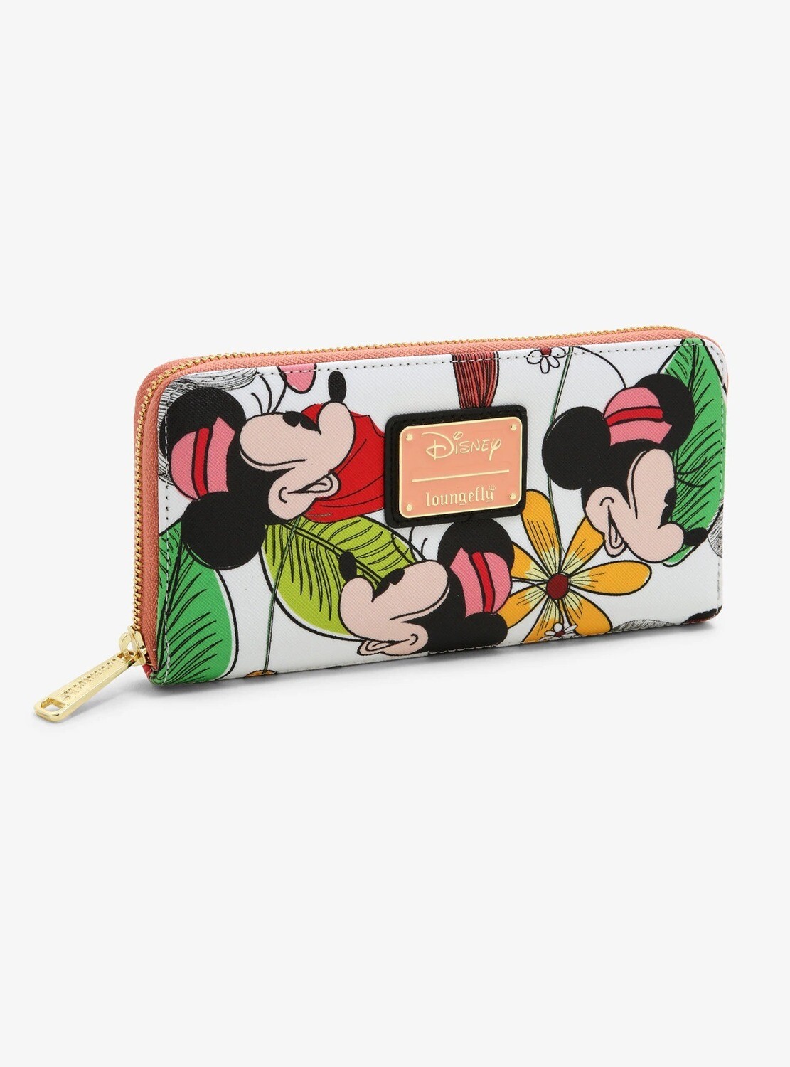 Cartera Floral Minnie Mickey Mouse