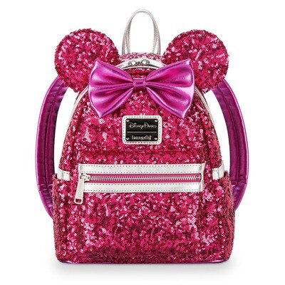 Bolsa Mochila Minnie Rosa