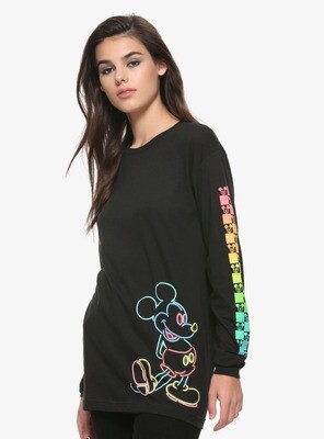 Sudadera Mickey Negro Colores