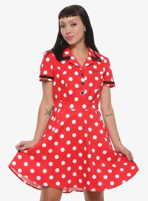 Vestido Minnie Mouse Retro