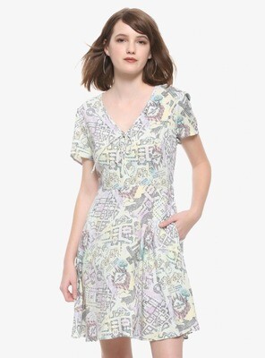 Vestido Harry Potter Pastel M00