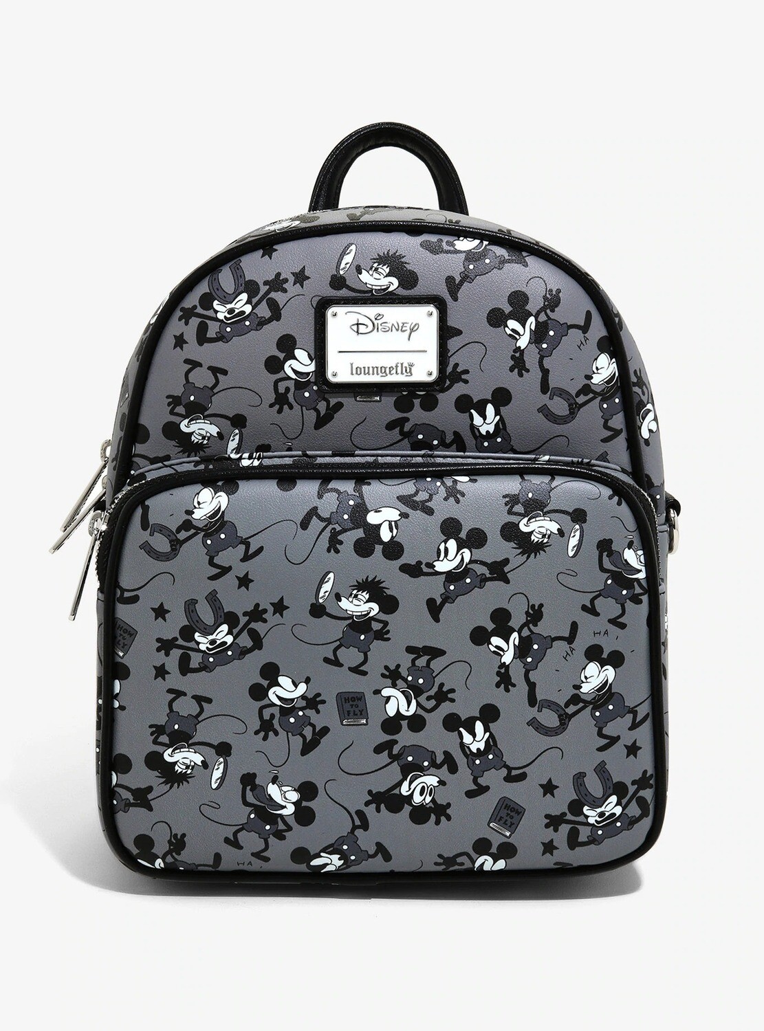 Bolsa Mochila Mickey Blano y Negro A0