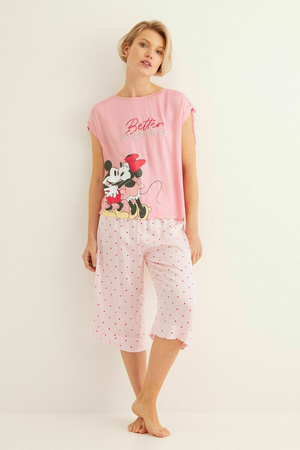 Pants Pijama Mickey y Minnie AD00