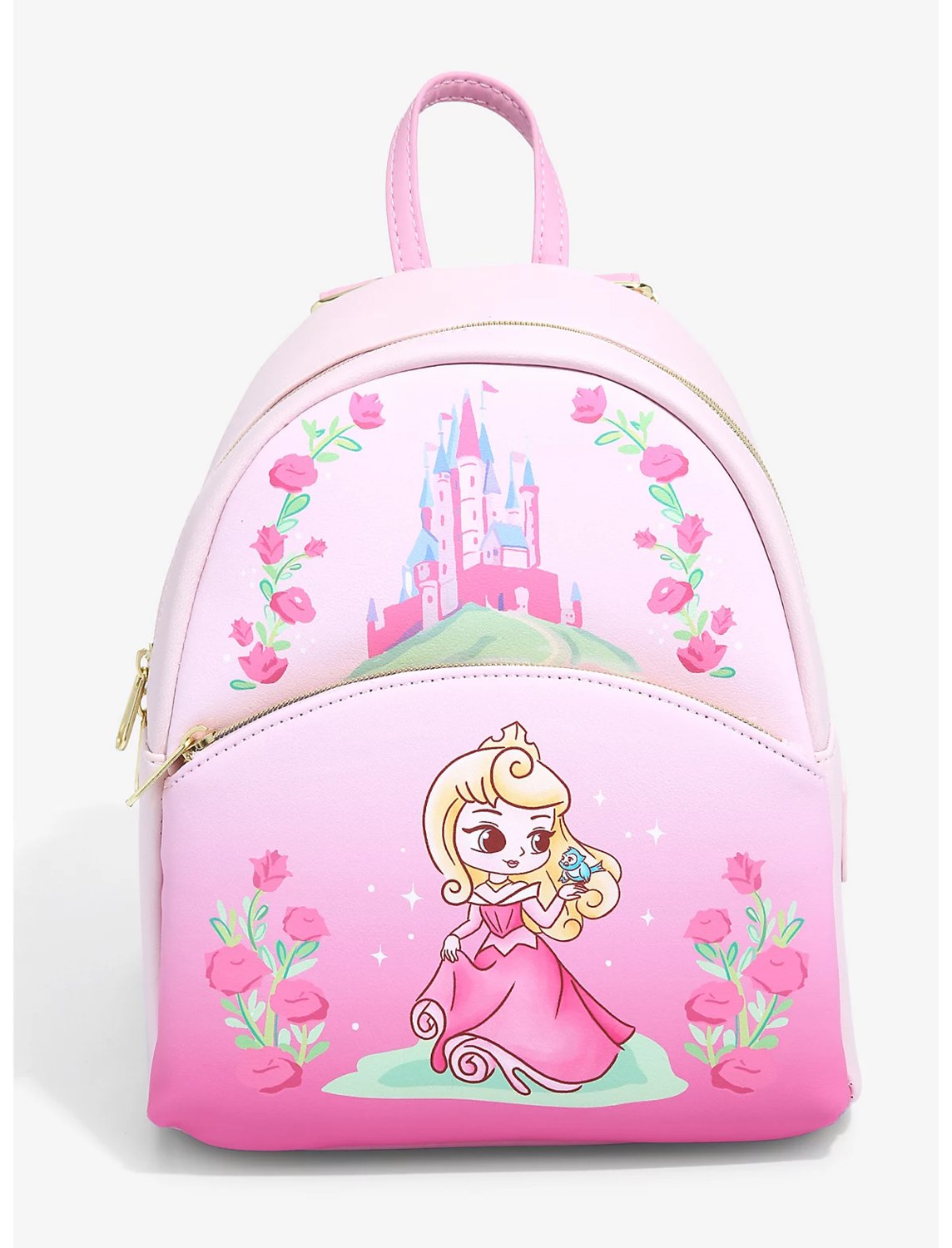 Mochila Princesa Disney Bella Durmiente Kawaii Chibi