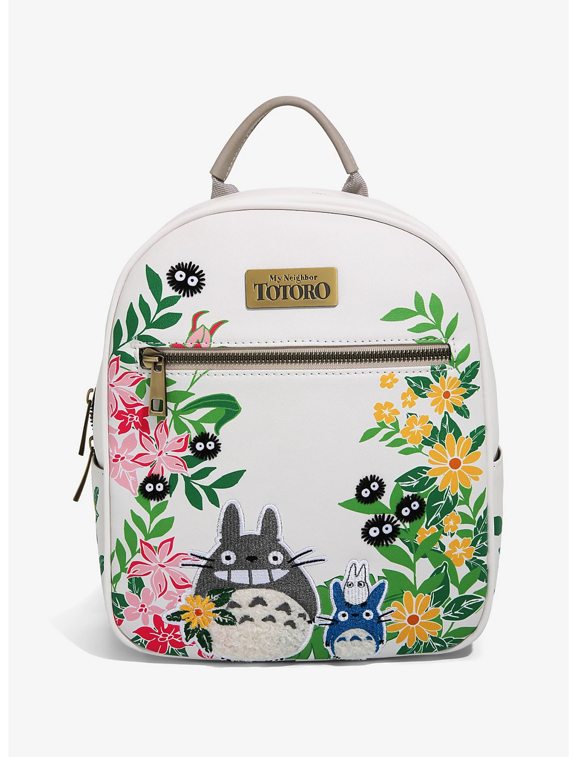 Bolsa Mochila Totoro Floral 2021