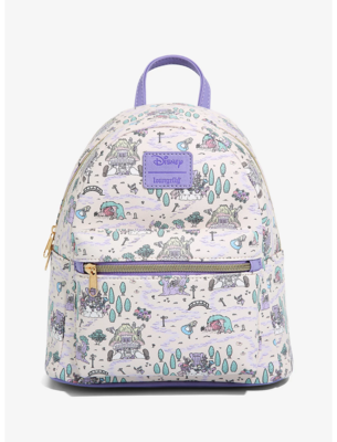 Bolsa Mochila Alicia Mapa Disney