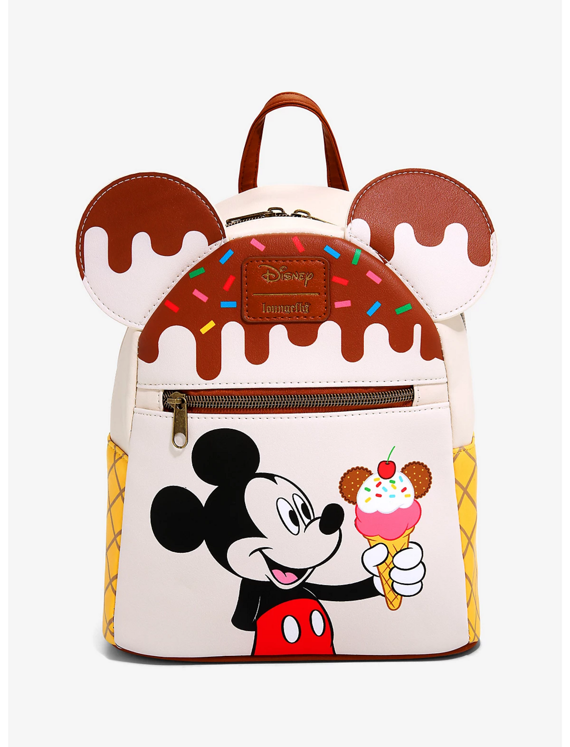 Bolsa Mochila Mickey Mouse Helados x21