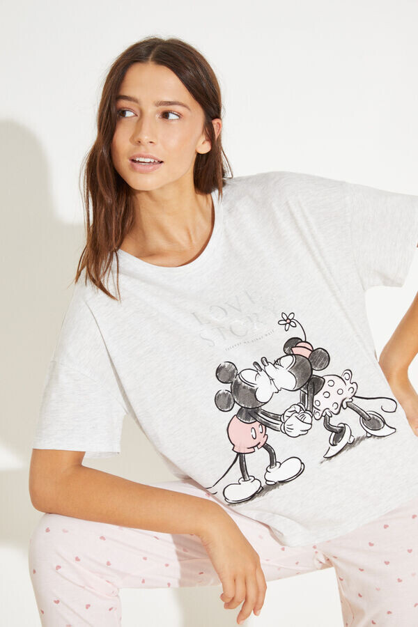 Pants Pijama Mickey Minnie Amor 2021
