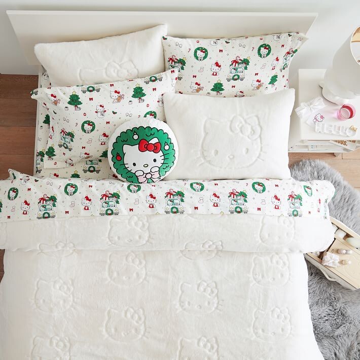 Set para Cama Hello Kitty Navidad 2021