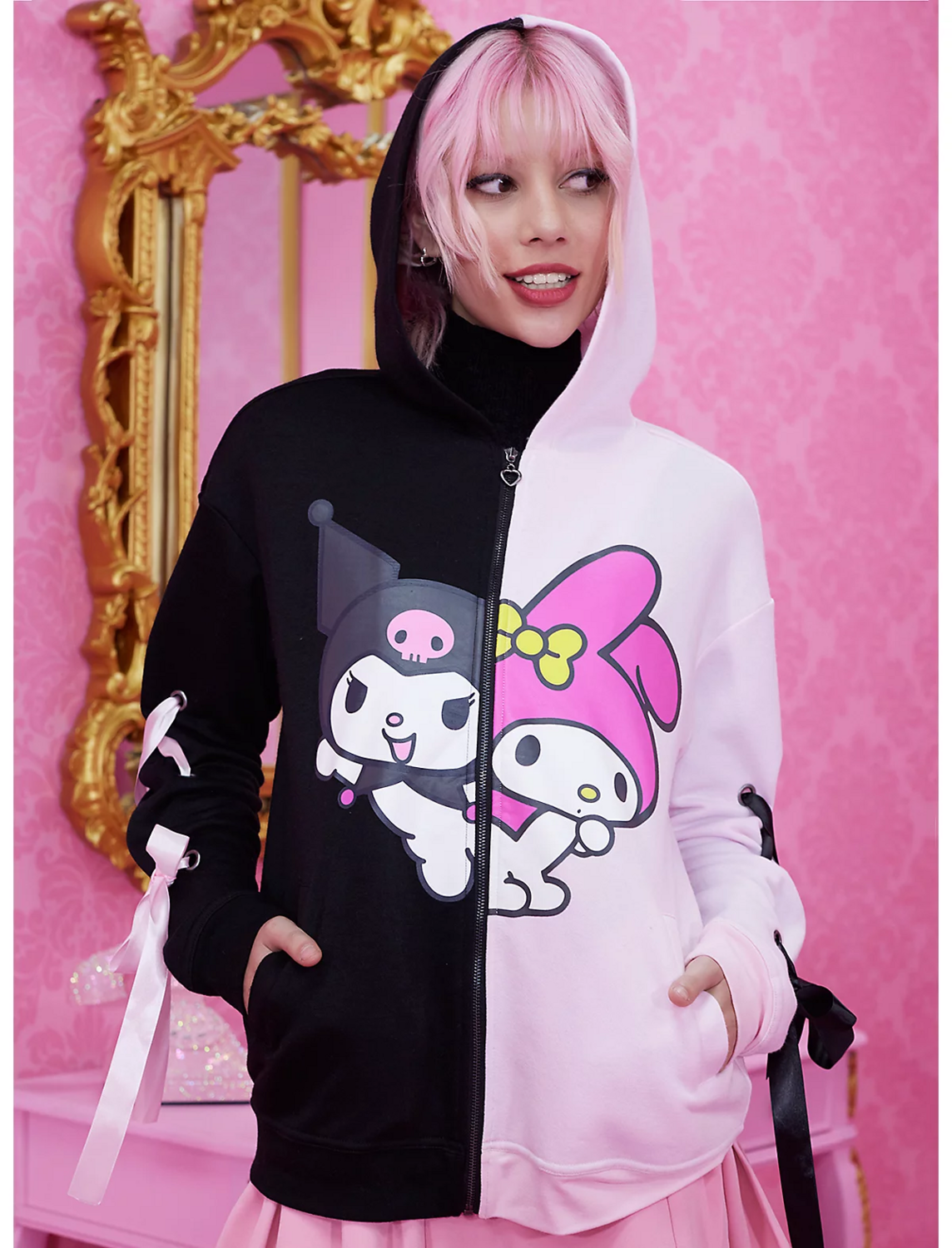 Sudadera My Melody &amp; Kuromi