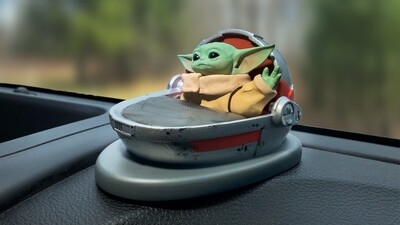 Figura Solar Star Wars Bebe Yoda