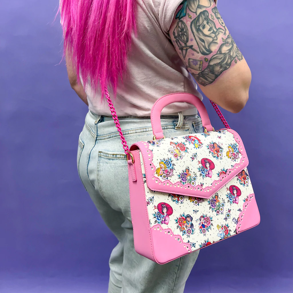 Bolsa Princesas Disney Flores