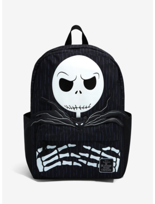 Bolsa Mochila Jack Skellington Fosforescente