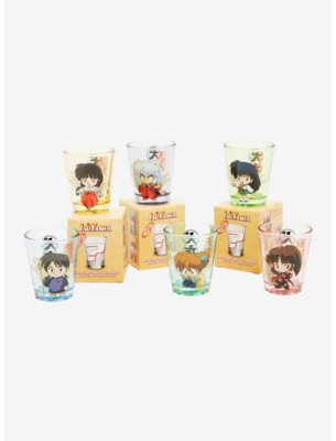 Set Vasos InuYasha Chibi