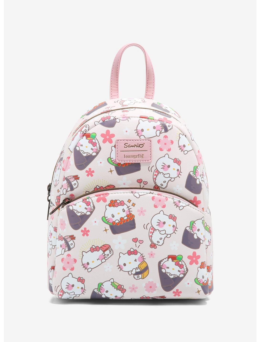 Bolsa Mochila  Hello Kitty Sushi