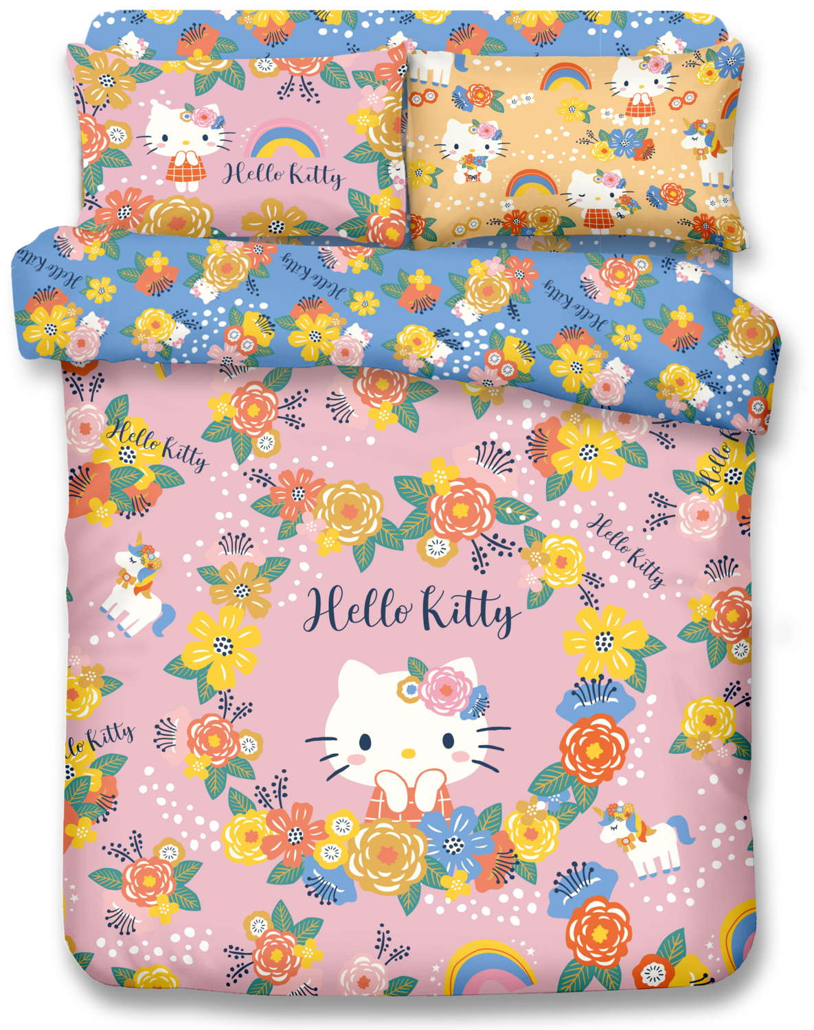 Set para Cama Hello Kitty Kawaii