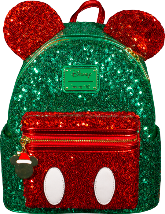 Bolsa Mochila Mickey Mouse Navidad 2022