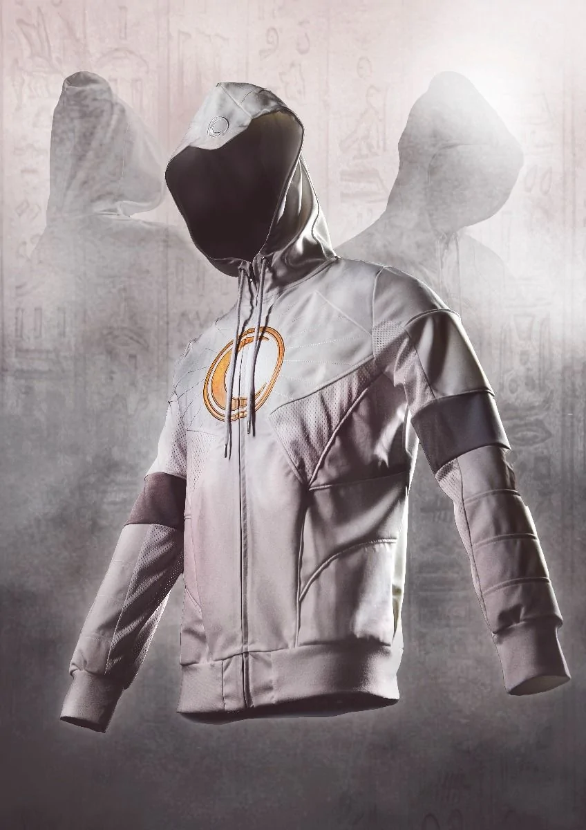 Sudadera Marvel Moon Knight Blanca