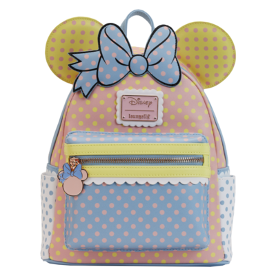 Bolsa Mochila Minnie Mouse Polka