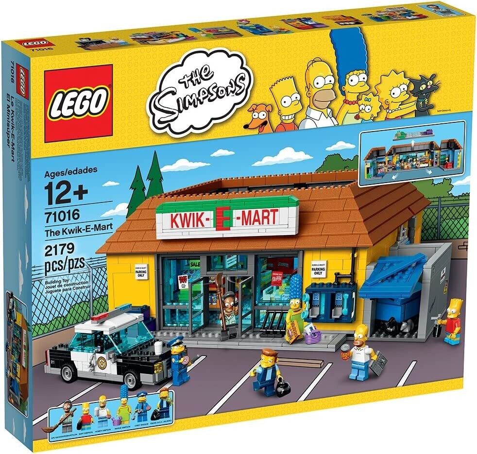 Lego  Simpsons Mini Super