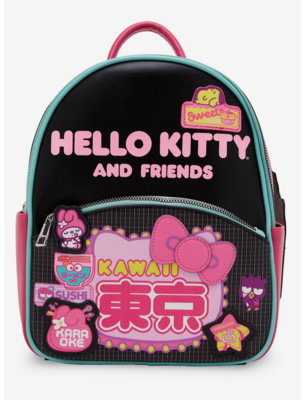 Mochila  Hello Kitty Kawaii Amigos