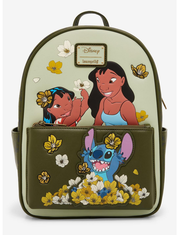 Bolsa Mochila Lilo &amp; Stitch Ohana