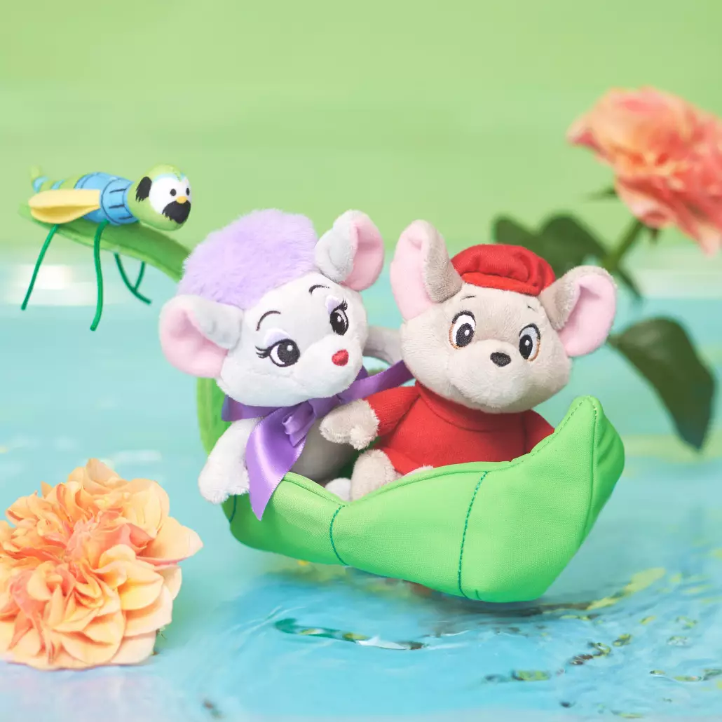 Peluche Bernardo y Bianca