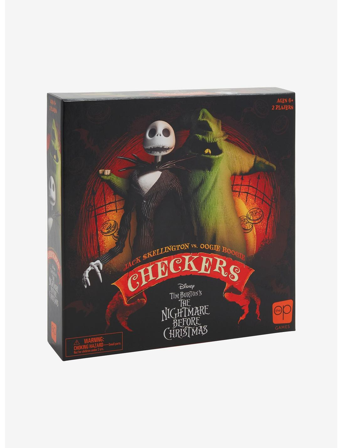 Nightmare Before Christmas Checkers